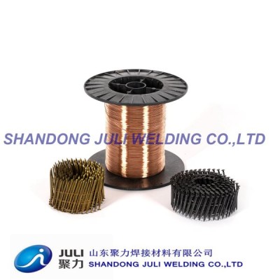Coil nail welding wire