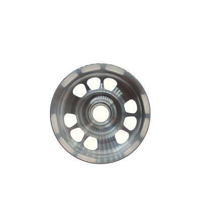 Circular hollow metal CNC machining & lathe parts