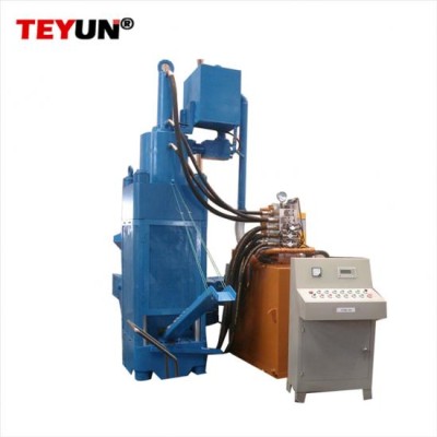 Aluminum chips briquetting press machine